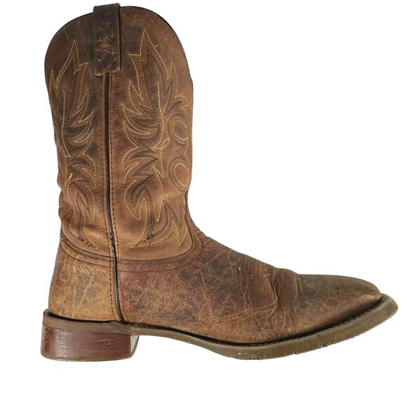 Laredo Men\'s‎ Durant Boots Brown Leather Size 12D Western Barn Work Boots main image 6